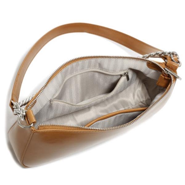 SMOOTH CHAIN LINK SHOULDER BAG