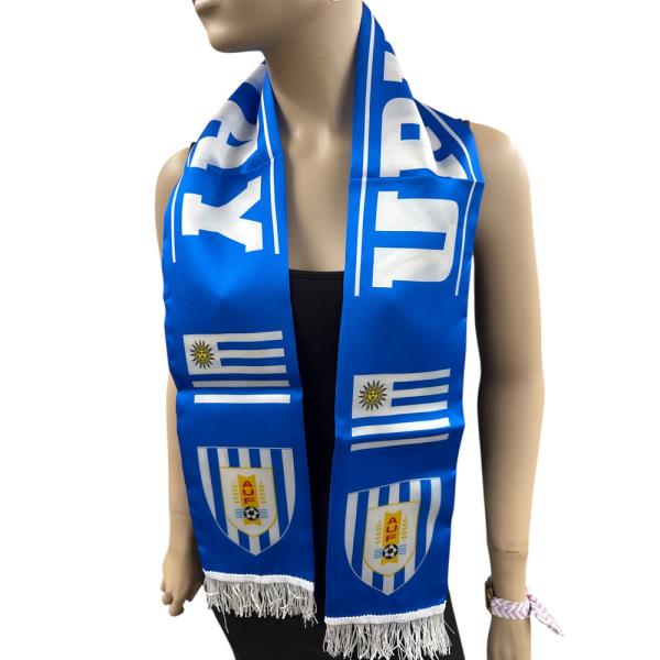 LIGHTWEIGHT POLYESTER NATIONAL TEAM WORLD CUP SUPPORTER SCARF