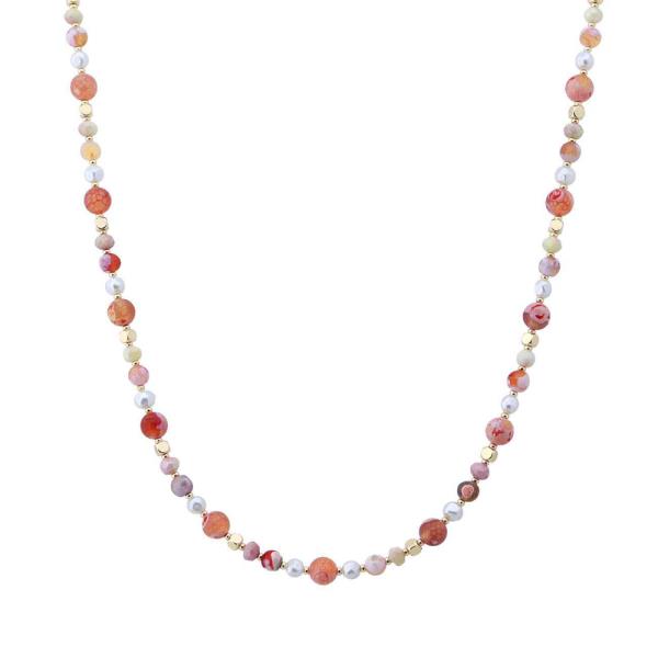 MULTI COLOR BEAD NECKLACE