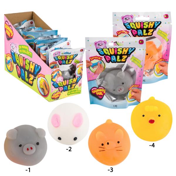 SQUISHY PALZ STRESS BALL ANXIETY SENSORY FIDGET TOYS