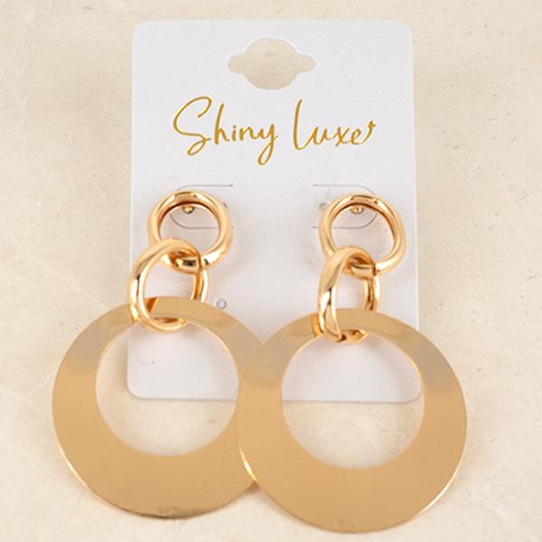 CIRCLE LINK EARRINGS