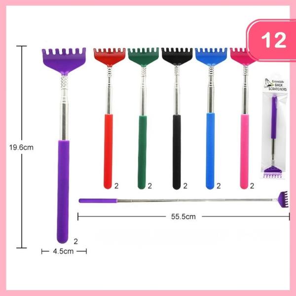 EXTENDABLE HAND BACK SCRATCHER (12 UNITS)