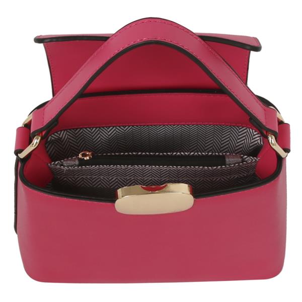 MODERN HANDLE SATCHEL BAG