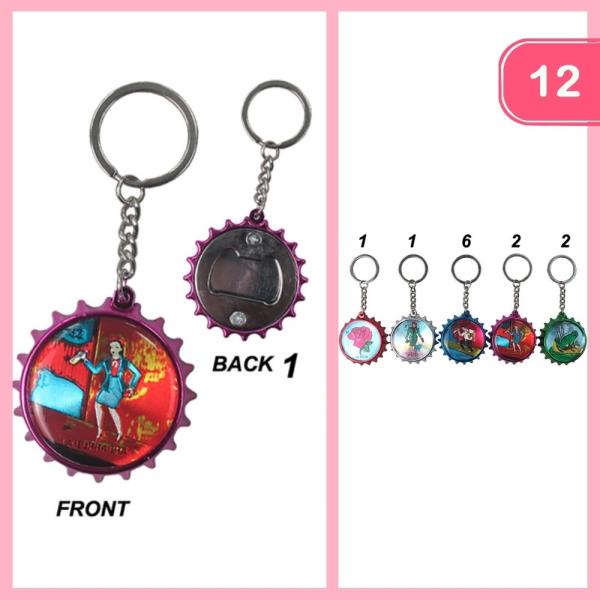LOTERIA BOTTLE OPENER (12 UNITS)