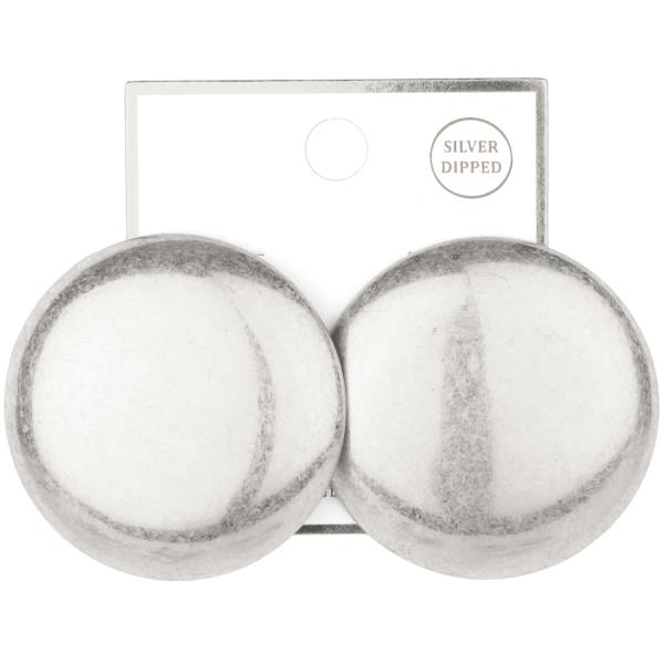 METAL CCB POST EARRING