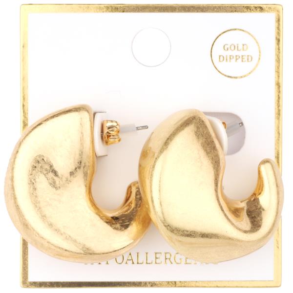 METAL CCB HOOP EARRING