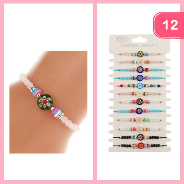 BEADED BRACELET (12 UNITS)