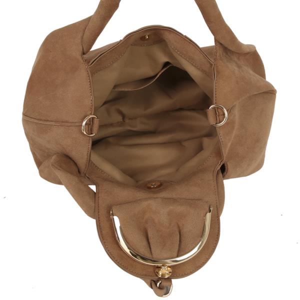 CHIC HANDLE SATCHEL BAG