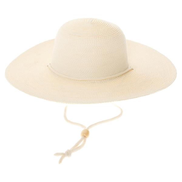 PACKABLE STRAW SUN HAT W/ CHIN CORD