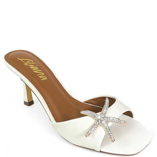 RHINESTONE STAR SLIDE HEEL 12 PAIRS