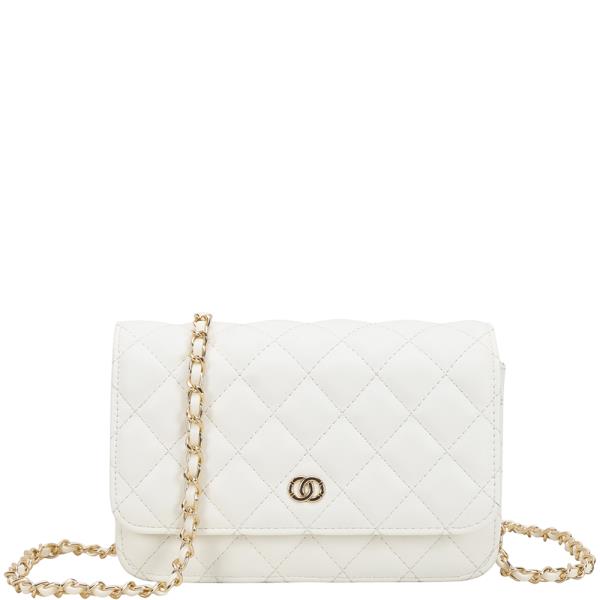 QUILTED DESIGN CROSSBODY BAG