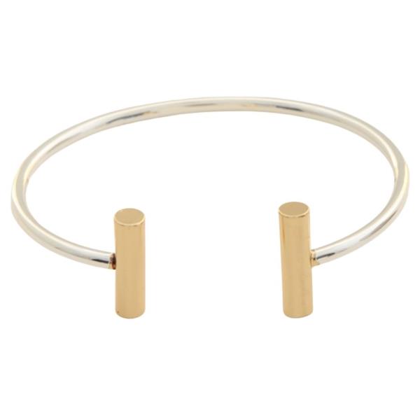 METAL BAR CUFF BRACELET