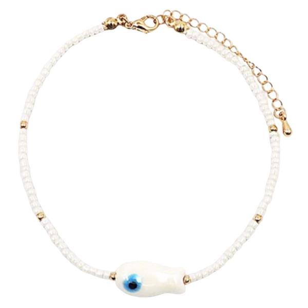 CERAMICS FISH BEA LABSTER LOCK ANKLET