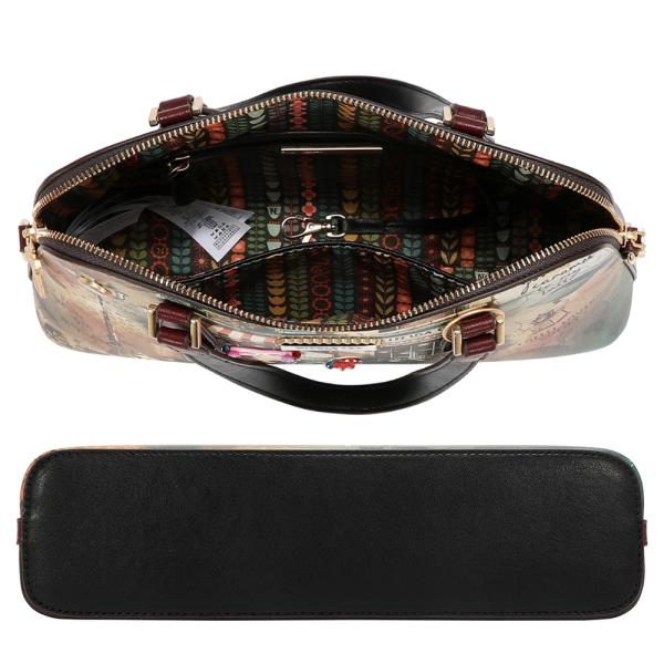 NICOLE LEE VIRTUAL FRIEND SATCHEL BAG