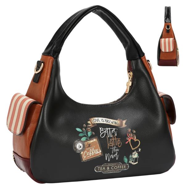 NICOLE LEE VIRTUAL FRIEND SHOULDER BAG