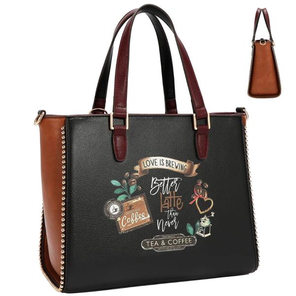 NICOLE LEE VIRTUAL FRIEND TOTE BAG