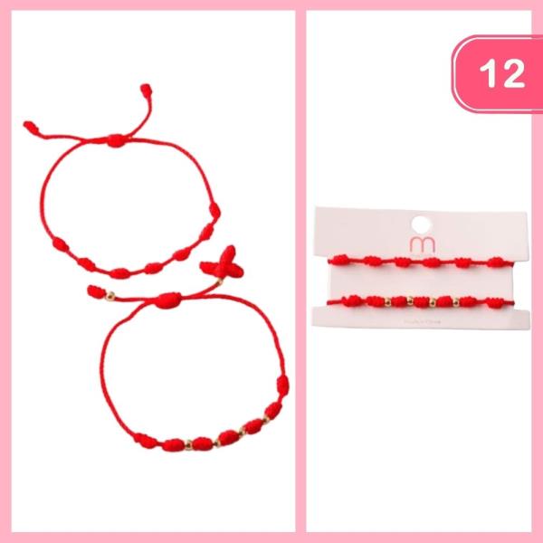 7 KNOT PROTECTING STRING BRACELET (12 UNITS)