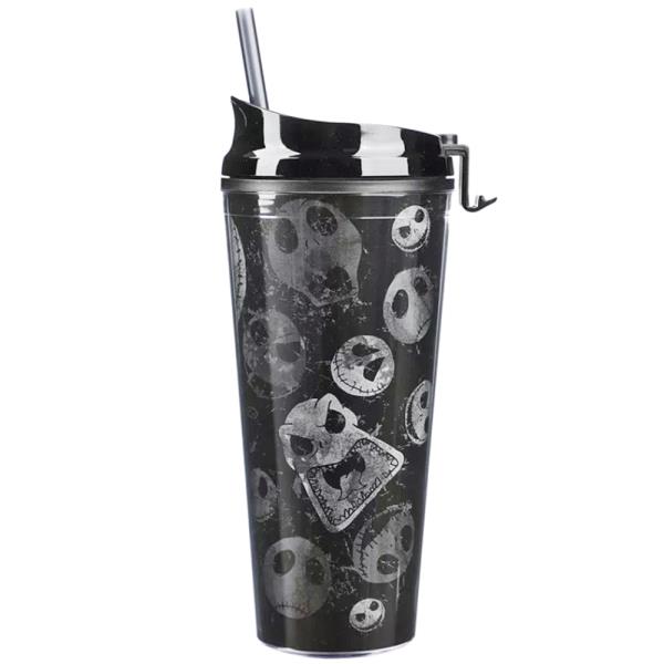 NIGHTMARE BEFORE XMAS TUMBLER W FLIP TOP
