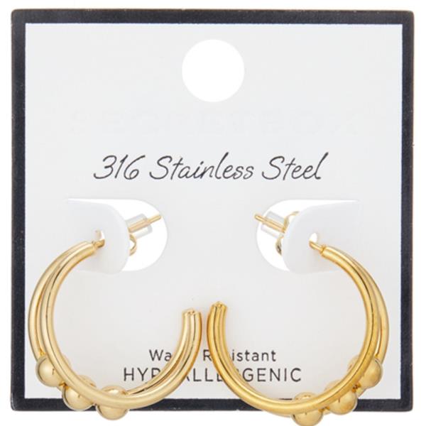 STAINLESS STEEL EARRINGS