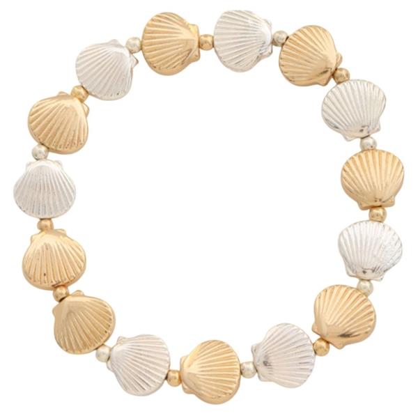 METAL SHELL BRACELET