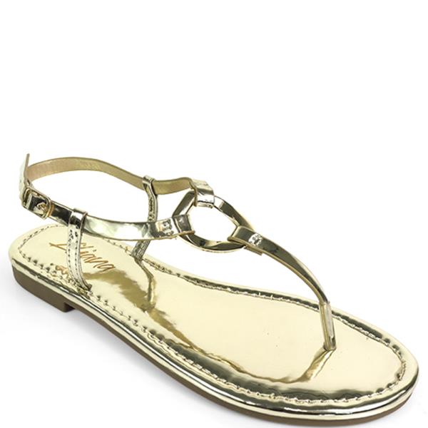 STRAP ANKLE FLAT THONG SANDAL 12 PAIRS