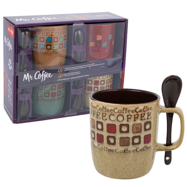 MR COFFEE MUG AND SPOON SET
