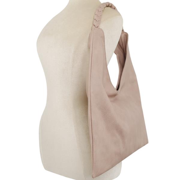 SMOOTH PLAIN HOBO BAG
