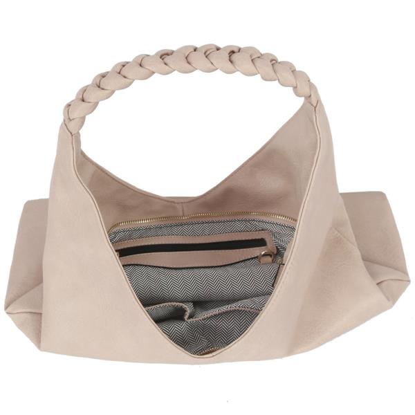 SMOOTH PLAIN HOBO BAG