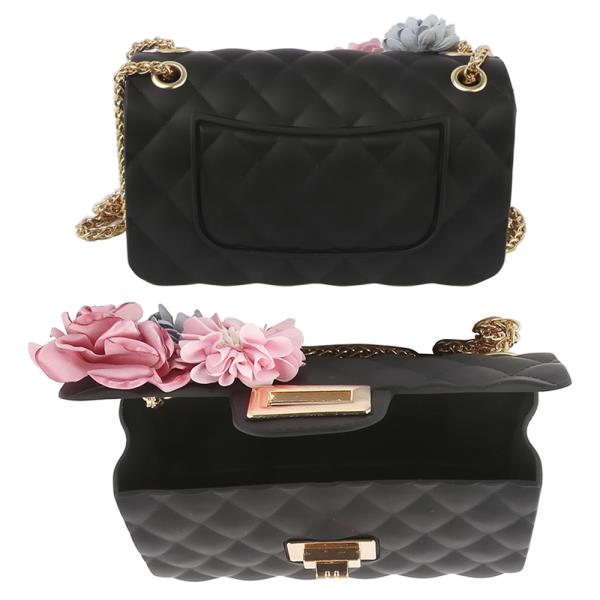 QUILTED FLORAL CROSSBODY BAG