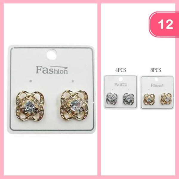 KNOTTED POST EARRING (12 UNITS)