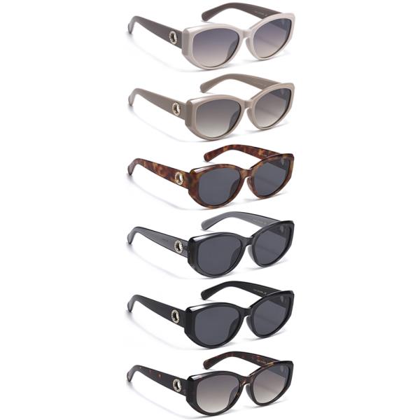 STYLISH ROUND DESIGN SUNGLASSES 1DZ