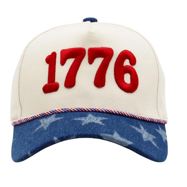 1776 STAR BASEBALL CAP