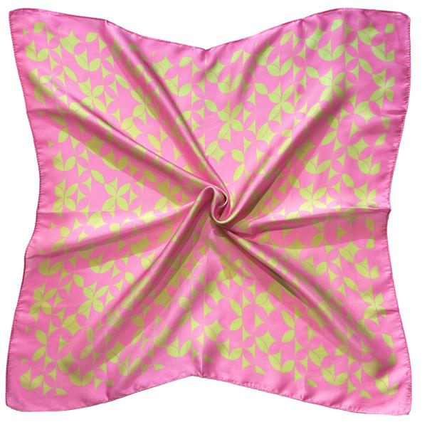 GEOMETRIC PRINT SQUARE SCARF