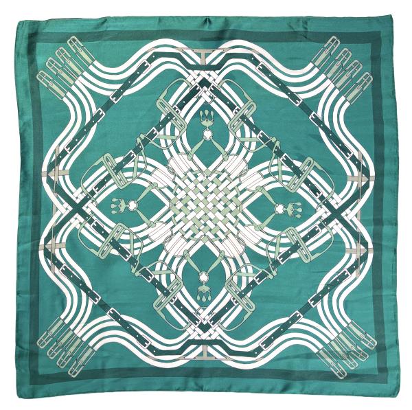 MAZE PRINT SQUARE SCARF