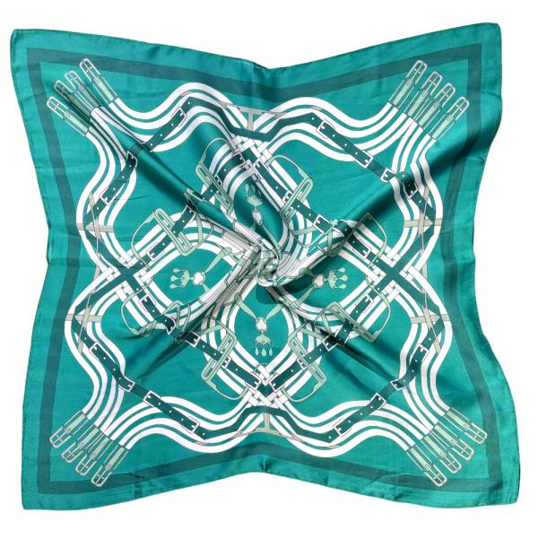 MAZE PRINT SQUARE SCARF