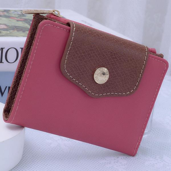 PLAIN COLOR TEXTURE WALLET