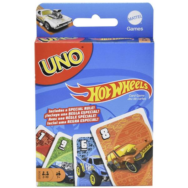 UNO HOT WHEELS CARD GAME