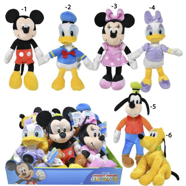 DISNEY MICKEY AND FRIENDS PRESCHOOL BEAN PLUSH
