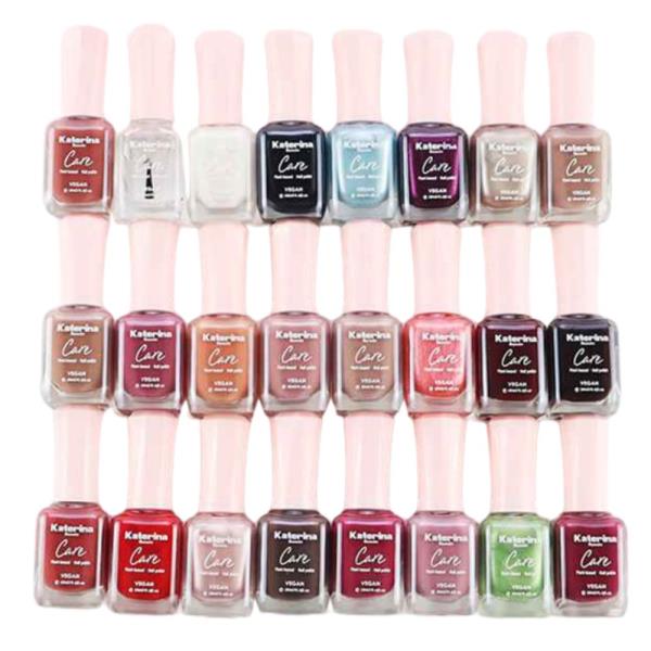 VEGAN COLOR CARE NAIL POLISH (24 UNITS)