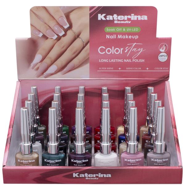 LONG LASTING NAIL POLISH (24 UNITS)