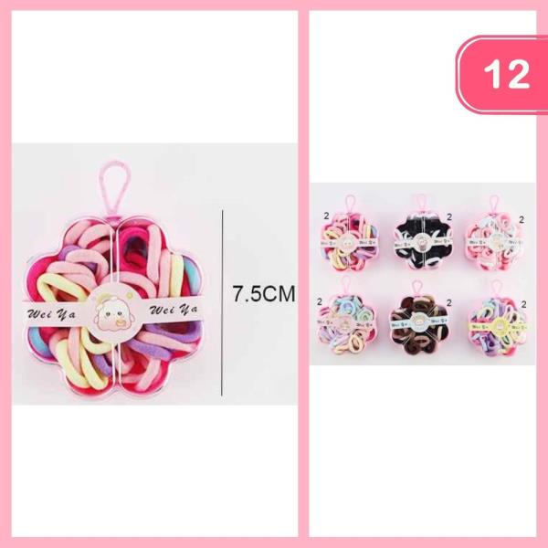 MINI HAIR TIES (12 UNITS)