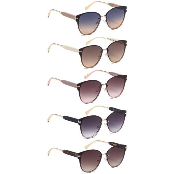 CHIC ROUND SQUARE SUNGLASSES 1DZ
