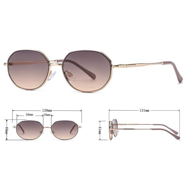 ROUND SQUARE SUNGLASSES 1DZ