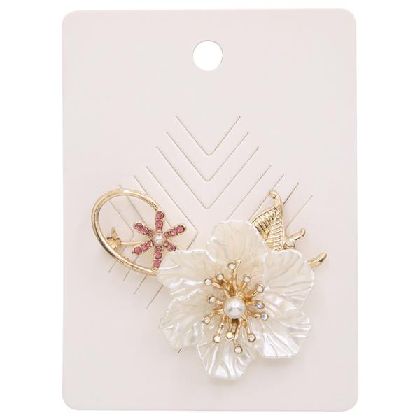 FLOWER METAL PIN