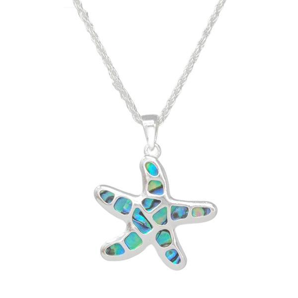 STARFISH ABALONE NECKLACE