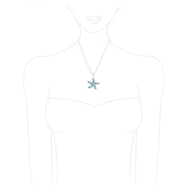 STARFISH ABALONE NECKLACE