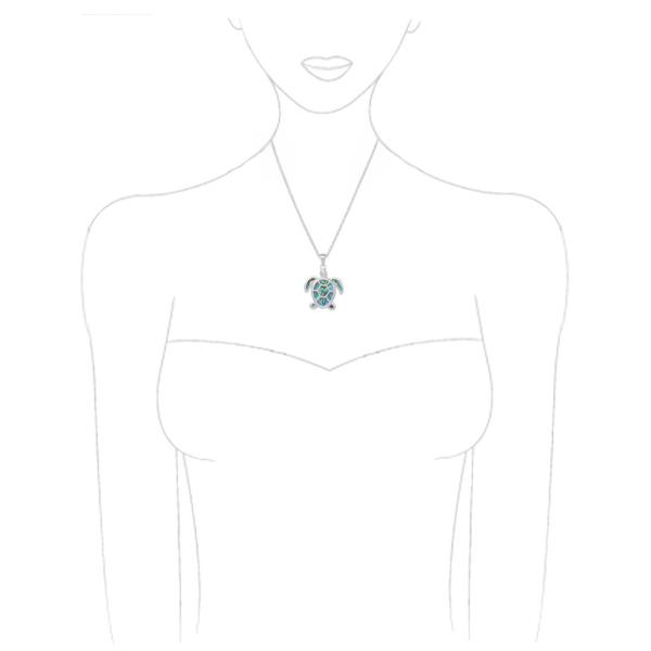 TURTLE ABALONE NECKLACE