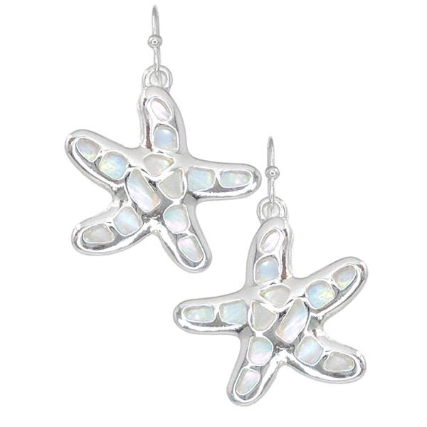 STARFISH SEA LIFE MOP EARRING