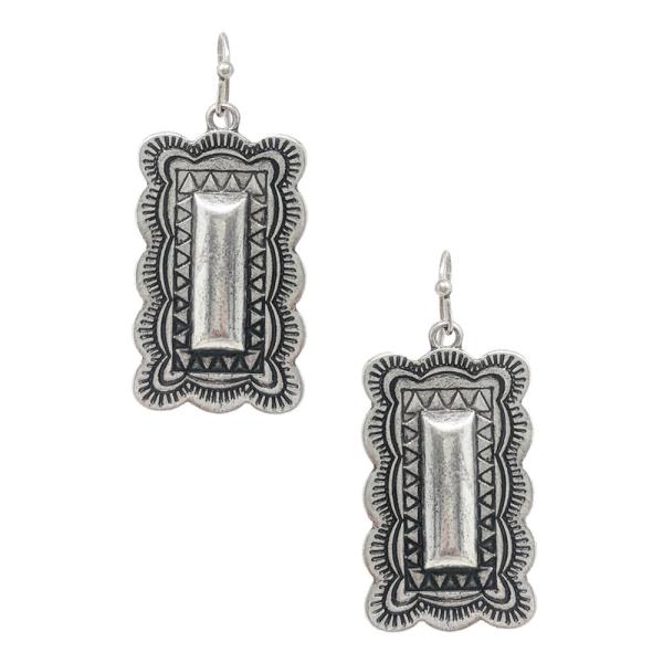 WESTERN BAR EARRINGS