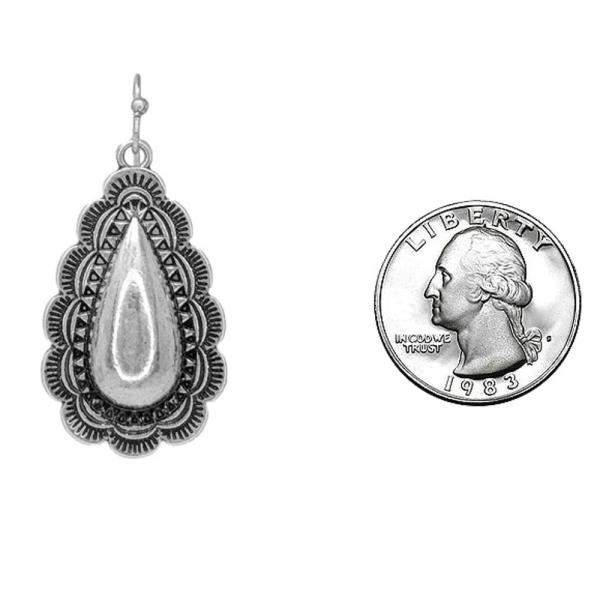 WESTERN TEARDROP EARRINGS